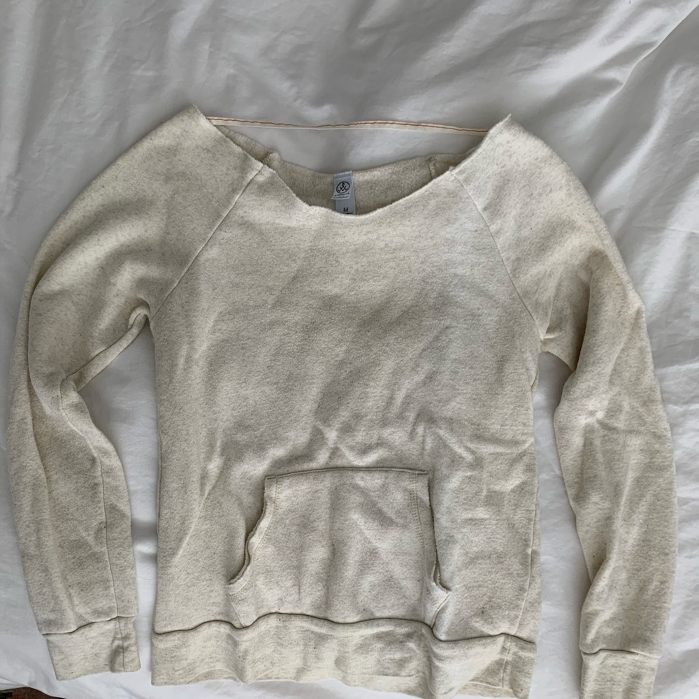 Alternative Apparel loose neck sweatshirt
